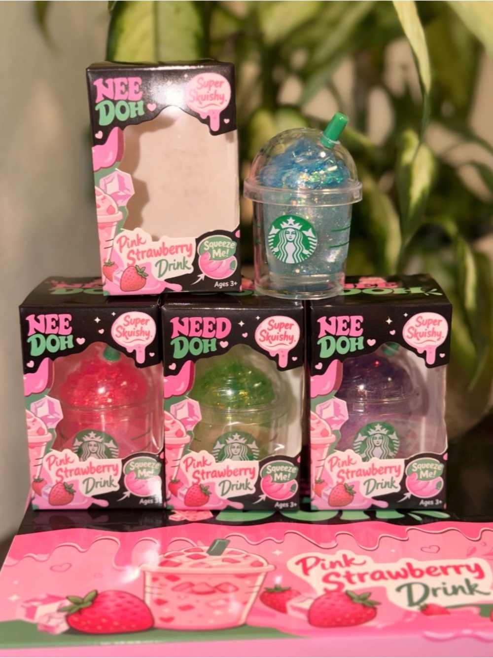 1pc NEE DOH Small Cup  Squishy  (Starbucks Cup Design)